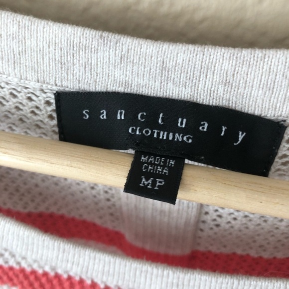 Anthropologie sanctuary open knit striped sweater - Picture 2 of 5